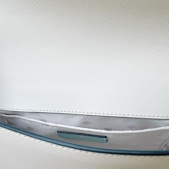 Kate Spade Convertible Crossbody Poolside Blue White - Picture 6 of 7